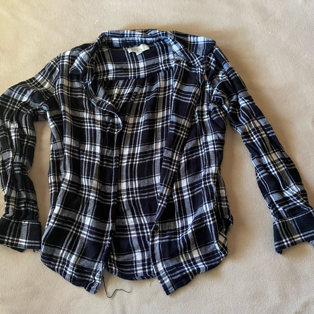 Black/White Flannel